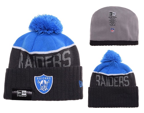 NFL Oakland Raiders Stitched Knit Beanies 009